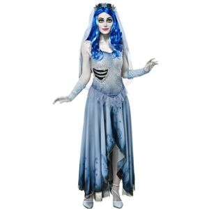 Emily Corpse Bride Costume + Wig